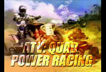 ATV Quad Power Racing Title Screen